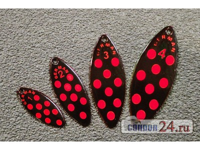 Лепесток для блесны GR Long Fluo, цвет 040